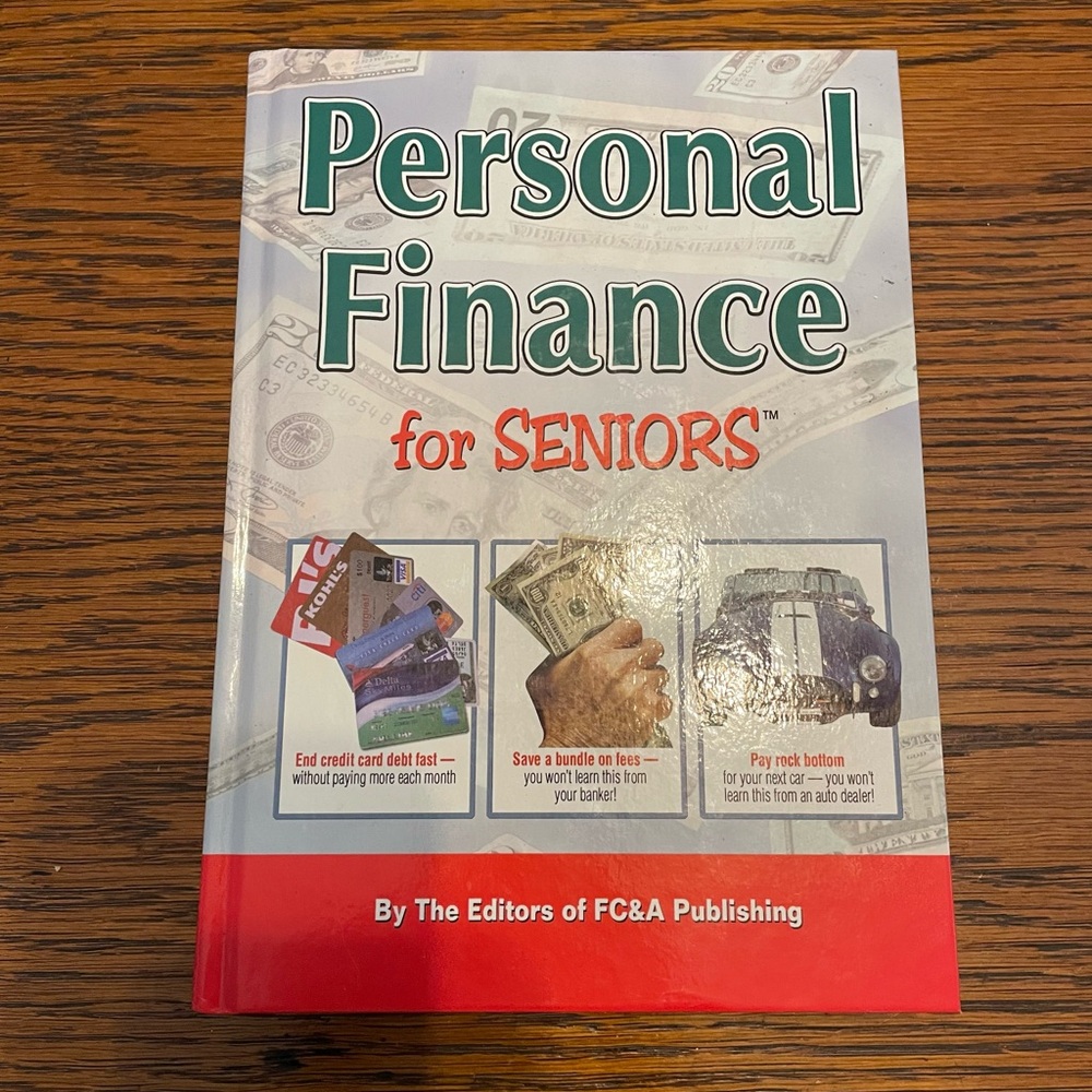 Kohl's Personal Finance for Seniors Book - Red and Green Cover